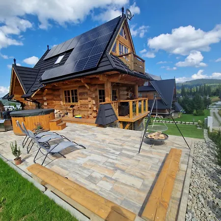 Goralski Domek Lopatowka Z Kominkiem I Bania - Jacuzzi! Murzasichle Exterior photo